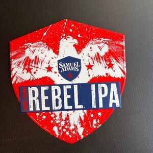 Sam Adams Rebel IPA Beer Sign